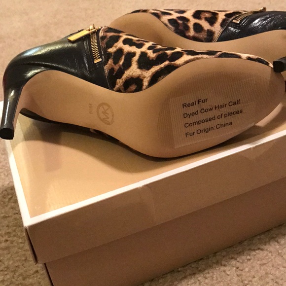 Leopard Michael Kors booties - Picture 7 of 8